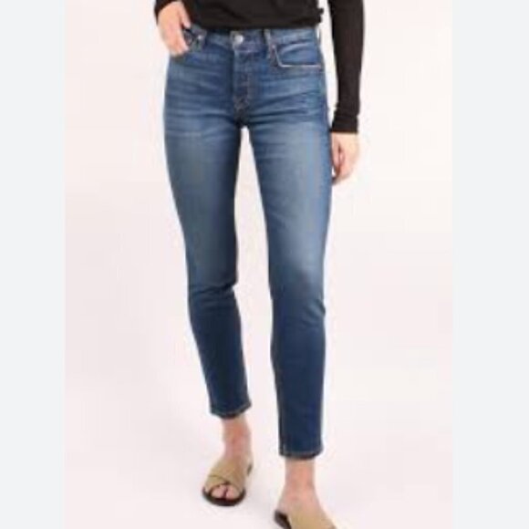 GRLFRND Yasmin Jeans in Joan Jett Blue sz 26 - Picture 1 of 6